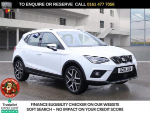 Used 2018 WHITE SEAT ARONA SUV 1.0 TSI XCELLENCE Lux SUV 5dr Petrol DSG Euro 6 (s/s) (115 ps) (reg. 2018-07-31) for sale in Stockport