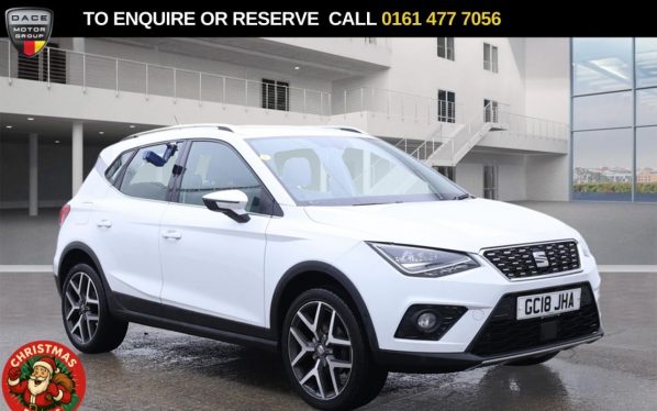 Used 2018 WHITE SEAT ARONA SUV 1.0 TSI XCELLENCE Lux SUV 5dr Petrol DSG Euro 6 (s/s) (115 ps) (reg. 2018-07-31) for sale in Stockport