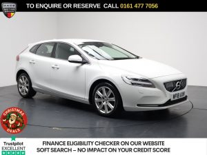 Used 2018 WHITE VOLVO V40 Hatchback 1.5 T3 Inscription Hatchback 5dr Petrol Auto Euro 6 (s/s) (152 ps) (reg. 2018-03-26) for sale in Stockport
