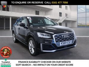 Used 2019 BLACK AUDI Q2 SUV 1.5 TFSI CoD 35 S line SUV 5dr Petrol S Tronic Euro 6 (s/s) (150 ps) (reg. 2019-11-16) for sale in Stockport