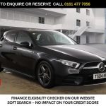 Used 2019 BLACK MERCEDES-BENZ A-CLASS Hatchback 1.3 A180 AMG Line (Premium) Hatchback 5dr Petrol Manual Euro 6 (s/s) (136 ps) (reg. 2019-01-30) for sale in Stockport
