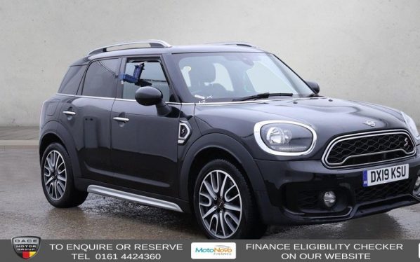 Used 2019 BLACK MINI COUNTRYMAN SUV 2.0 Cooper S Sport SUV 5dr Petrol Steptronic Euro 6 (s/s) (192 ps) (reg. 2019-03-01) for sale in Altrincham