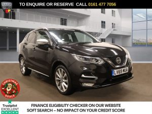 Used 2019 BLACK NISSAN QASHQAI SUV 1.3 DIG-T Tekna+ SUV 5dr Petrol DCT Auto Euro 6 (s/s) (160 ps) (reg. 2019-11-30) for sale in Stockport