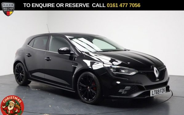 Used 2019 BLACK RENAULT MEGANE Hatchback 1.8T GPF R.S.280 Hatchback 5dr Petrol Manual Euro 6 (s/s) (280 ps) (reg. 2019-09-12) for sale in Stockport