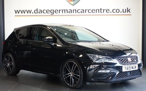 Used 2019 BLACK SEAT LEON Hatchback 2.0 TSI Cupra 290 Hatchback 5dr Petrol DSG Euro 6 (s/s) (290 ps) (reg. 2019-05-25) for sale in Altrincham