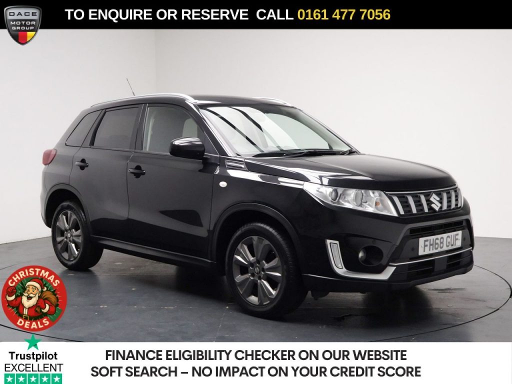 Used 2019 BLACK SUZUKI VITARA SUV 1.0 Boosterjet SZ-T SUV 5dr Petrol Auto Euro 6 (s/s) (111 ps) (reg. 2019-02-18) for sale in Stockport