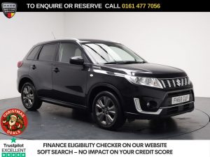 Used 2019 BLACK SUZUKI VITARA SUV 1.0 Boosterjet SZ-T SUV 5dr Petrol Auto Euro 6 (s/s) (111 ps) (reg. 2019-02-18) for sale in Stockport