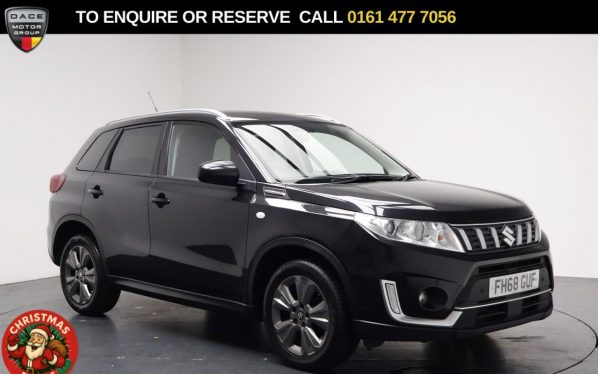 Used 2019 BLACK SUZUKI VITARA SUV 1.0 Boosterjet SZ-T SUV 5dr Petrol Auto Euro 6 (s/s) (111 ps) (reg. 2019-02-18) for sale in Stockport