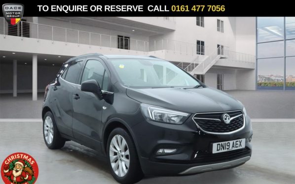Used 2019 BLACK VAUXHALL MOKKA X SUV 1.4i Turbo ecoTEC Elite SUV 5dr Petrol Manual Euro 6 (s/s) (140 ps) (reg. 2019-03-31) for sale in Stockport
