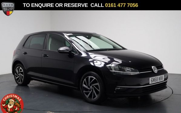 Used 2019 BLACK VOLKSWAGEN GOLF Hatchback 1.0 TSI Match Hatchback 5dr Petrol Manual Euro 6 (s/s) (115 ps) (reg. 2019-02-15) for sale in Stockport