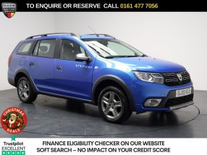 Used 2019 BLUE DACIA Logan MCV Stepway Estate 0.9 TCe Comfort Estate 5dr Petrol Manual Euro 6 (s/s) (90 ps) (reg. 2019-06-30) for sale in Stockport
