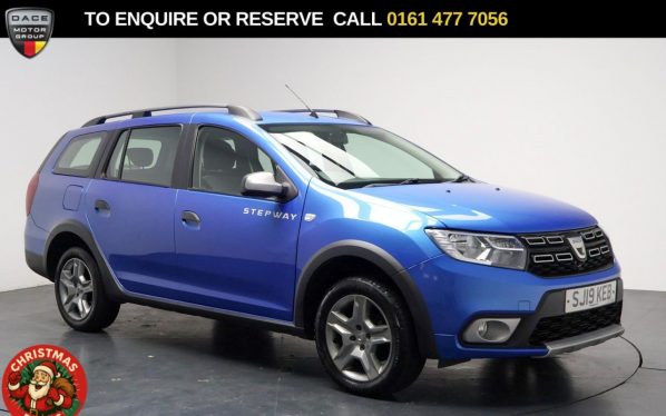 Used 2019 BLUE DACIA Logan MCV Stepway Estate 0.9 TCe Comfort Estate 5dr Petrol Manual Euro 6 (s/s) (90 ps) (reg. 2019-06-30) for sale in Stockport