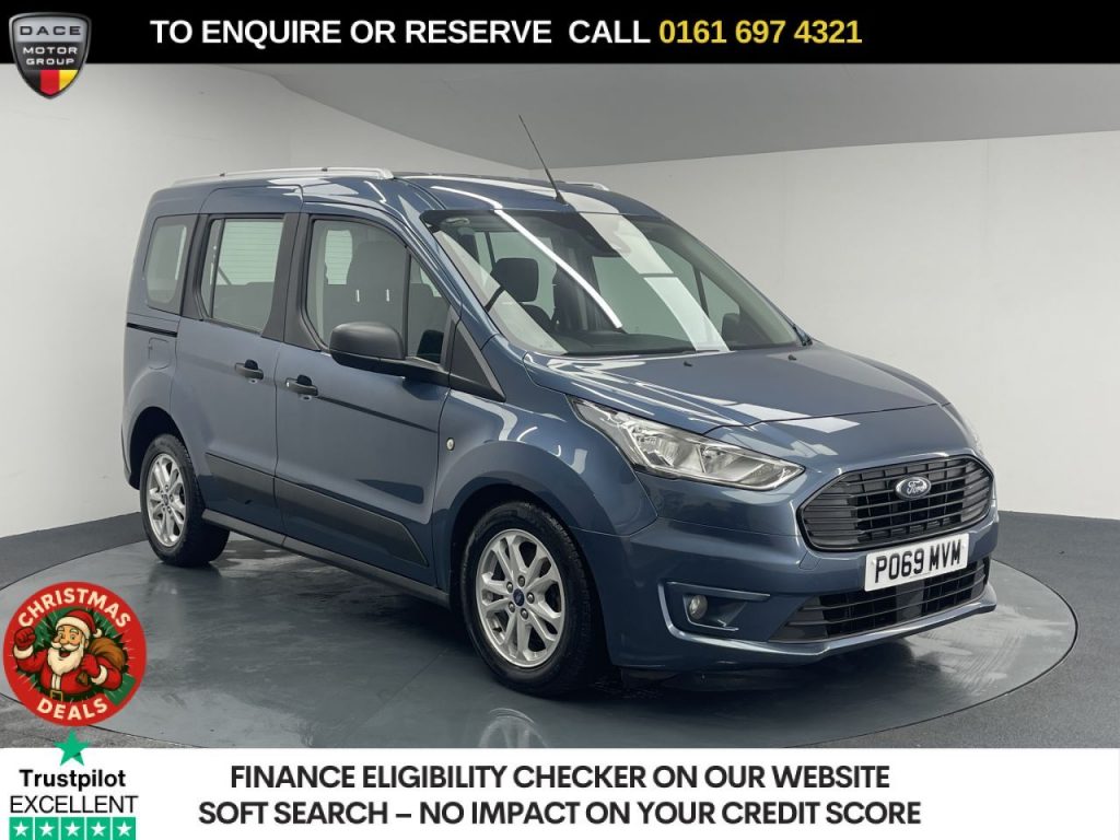 Used 2019 BLUE FORD TOURNEO CONNECT MPV 1.5 EcoBlue Zetec MPV 5dr Diesel Manual Euro 6 (s/s) (100 ps) (reg. 2019-09-02) for sale in Manchester