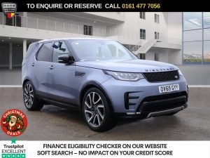 Used 2019 BLUE LAND ROVER DISCOVERY SUV 3.0 SD V6 HSE Luxury SUV 5dr Diesel Auto 4WD Euro 6 (s/s) (306 ps) (reg. 2019-09-27) for sale in Stockport