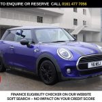 Used 2019 BLUE MINI HATCH Hatchback 1.5 Cooper Classic Hatchback 3dr Petrol Steptronic Euro 6 (s/s) (136 ps) (reg. 2019-06-28) for sale in Stockport