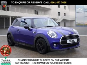 Used 2019 BLUE MINI HATCH Hatchback 1.5 Cooper Classic Hatchback 3dr Petrol Steptronic Euro 6 (s/s) (136 ps) (reg. 2019-06-28) for sale in Stockport
