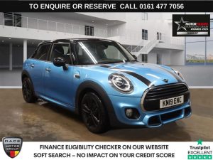 Used 2019 BLUE MINI HATCH Hatchback 1.5 Cooper Hatchback 5dr Petrol Manual Euro 6 (s/s) (136 ps) (reg. 2019-03-02) for sale in Stockport