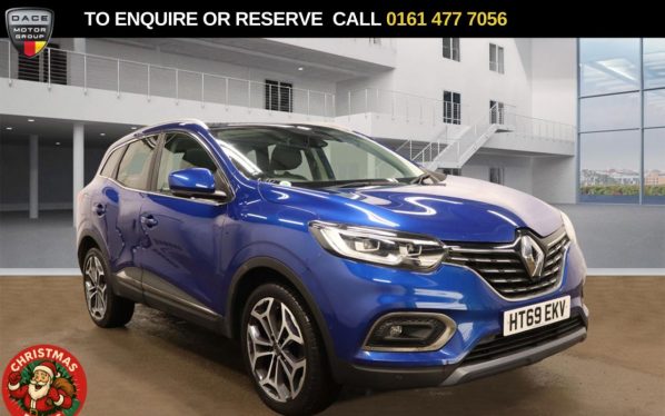 Used 2019 BLUE RENAULT KADJAR SUV 1.3 TCe GT Line SUV 5dr Petrol Manual Euro 6 (s/s) (140 ps) (reg. 2019-12-19) for sale in Stockport
