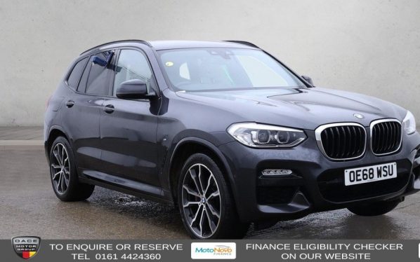 Used 2019 GREY BMW X3 SUV 2.0 20d M Sport SUV 5dr Diesel Auto xDrive Euro 6 (s/s) (190 ps) (reg. 2019-01-18) for sale in Altrincham