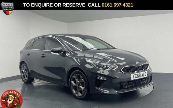 Used 2019 GREY KIA CEED Hatchback 1.4 T-GDi 3 Hatchback 5dr Petrol Manual Euro 6 (s/s) (138 bhp) (reg. 2019-12-23) for sale in Manchester