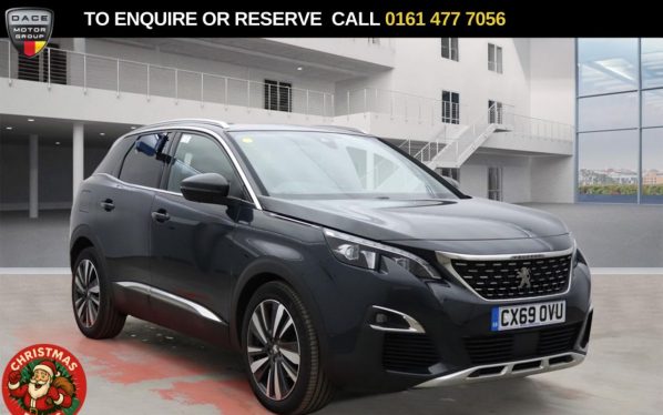 Used 2019 GREY PEUGEOT 3008 SUV 1.5 BlueHDi GT Line Premium SUV 5dr Diesel Manual Euro 6 (s/s) (130 ps) (reg. 2019-09-07) for sale in Stockport
