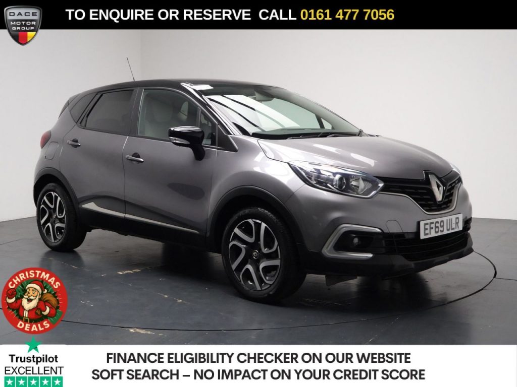 Used 2019 GREY RENAULT CAPTUR SUV 0.9 TCe ENERGY Iconic SUV 5dr Petrol Manual Euro 6 (s/s) (90 ps) (reg. 2019-12-31) for sale in Stockport