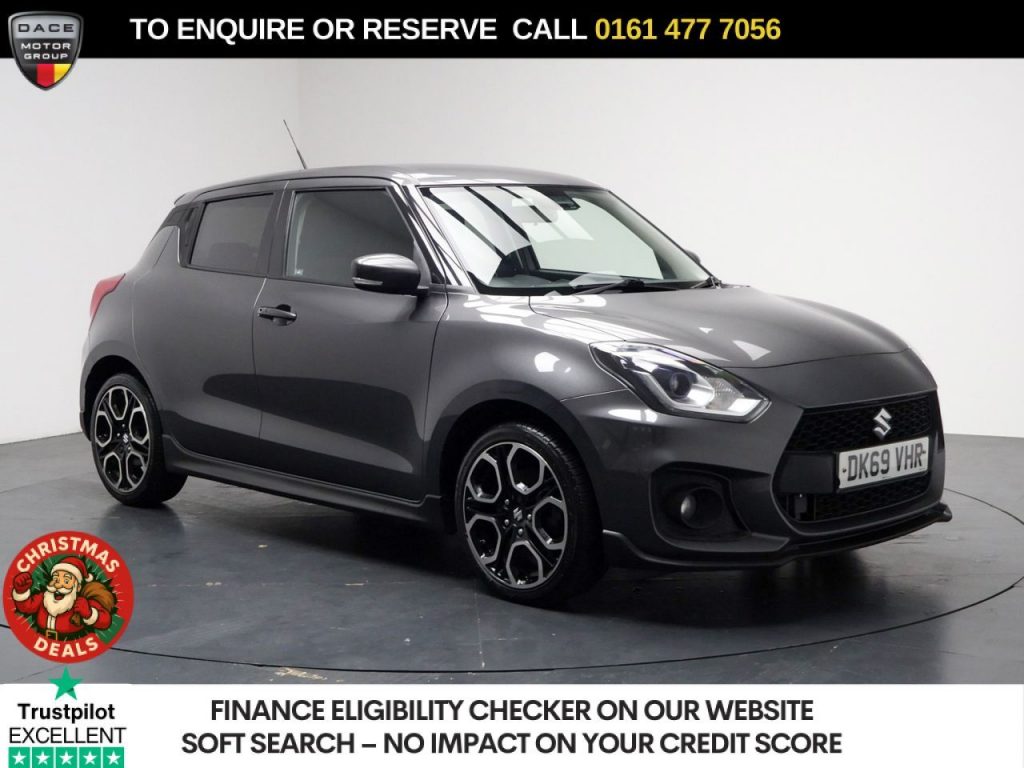 Used 2019 GREY SUZUKI SWIFT Hatchback 1.4 Boosterjet Sport Hatchback 5dr Petrol Manual Euro 6 (s/s) (140 ps) (reg. 2019-09-27) for sale in Stockport