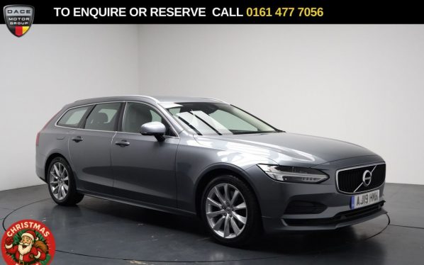 Used 2019 GREY VOLVO V90 Estate 2.0 T4 GPF Momentum Estate 5dr Petrol Auto Euro 6 (s/s) (190 ps) (reg. 2019-06-28) for sale in Stockport