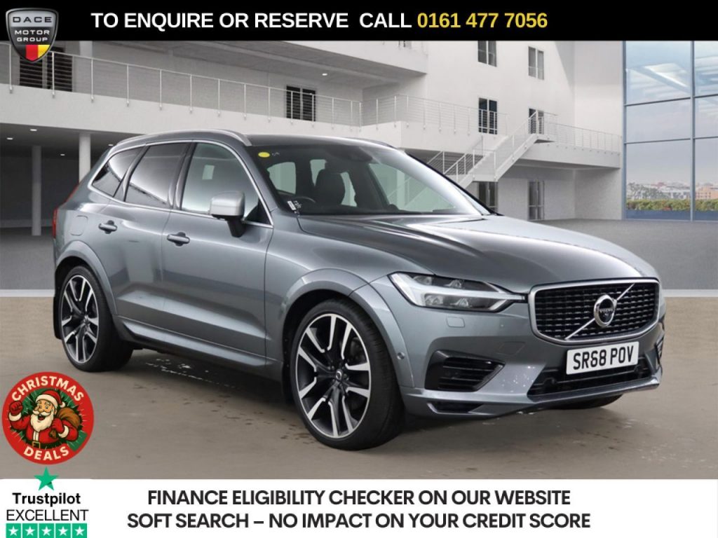 Used 2019 GREY VOLVO XC60 SUV 2.0h T8 Twin Engine 10.4kWh R-Design Pro SUV 5dr Petrol Plug-in Hybrid Auto AWD Euro 6 (s/s) (390 ps) (reg. 2019-01-18) for sale in Stockport