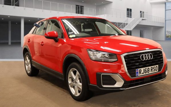 Used 2019 RED AUDI Q2 SUV 1.0 TFSI 30 Sport SUV 5dr Petrol S Tronic Euro 6 (s/s) (116 ps) (reg. 2019-01-11) for sale in Manchester