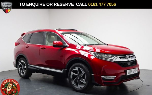 Used 2019 RED HONDA CR-V SUV 1.5 VTEC Turbo EX SUV 5dr Petrol CVT 4WD Euro 6 (193 ps) (reg. 2019-03-13) for sale in Stockport