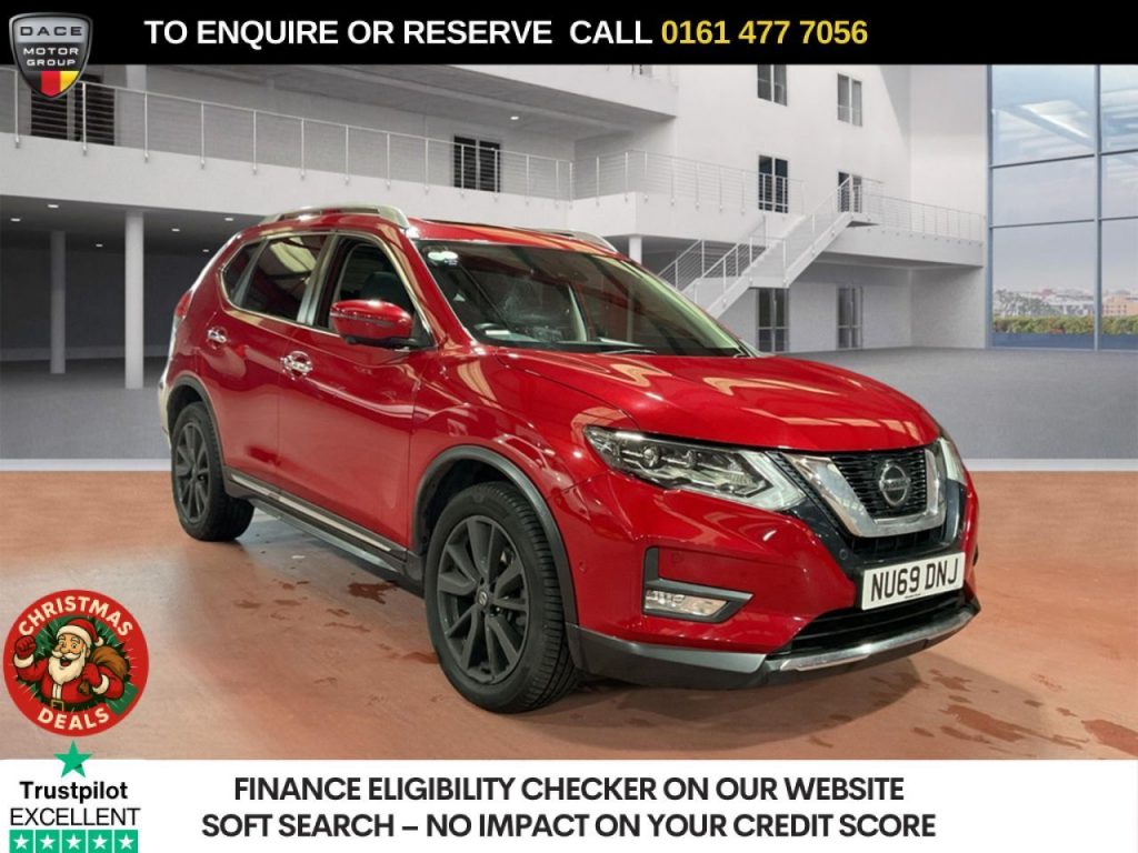 Used 2019 RED NISSAN X-TRAIL SUV 1.7 dCi Tekna SUV 5dr Diesel Manual Euro 6 (s/s) (150 ps) (reg. 2019-09-23) for sale in Stockport