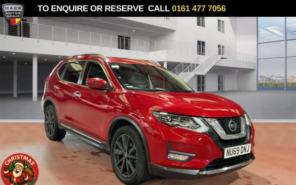 Used 2019 RED NISSAN X-TRAIL SUV 1.7 dCi Tekna SUV 5dr Diesel Manual Euro 6 (s/s) (150 ps) (reg. 2019-09-23) for sale in Stockport