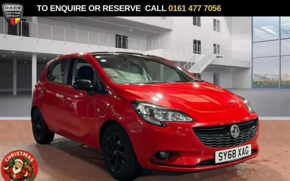 Used 2019 RED VAUXHALL CORSA Hatchback 1.4i ecoTEC Griffin Hatchback 5dr Petrol Manual Euro 6 (75 ps) (reg. 2019-01-03) for sale in Stockport