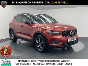 Used 2019 RED VOLVO XC40 SUV 2.0 D3 R-Design SUV 5dr Diesel Manual Euro 6 (s/s) (150 ps) (reg. 2019-09-13) for sale in Manchester