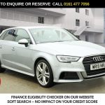 Used 2019 SILVER AUDI A3 Hatchback 1.5 TFSI CoD 35 S line Sportback 5dr Petrol S Tronic Euro 6 (s/s) (150 ps) (reg. 2019-04-30) for sale in Stockport