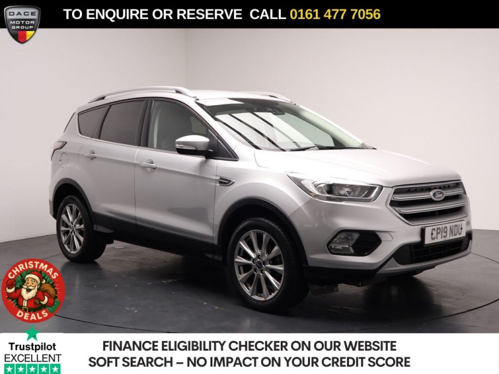 Used 2019 SILVER FORD KUGA SUV 1.5T EcoBoost Titanium Edition SUV 5dr Petrol Manual Euro 6 (s/s) (150 ps) (reg. 2019-03-26) for sale in Stockport