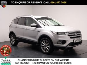 Used 2019 SILVER FORD KUGA SUV 1.5T EcoBoost Titanium Edition SUV 5dr Petrol Manual Euro 6 (s/s) (150 ps) (reg. 2019-03-26) for sale in Stockport