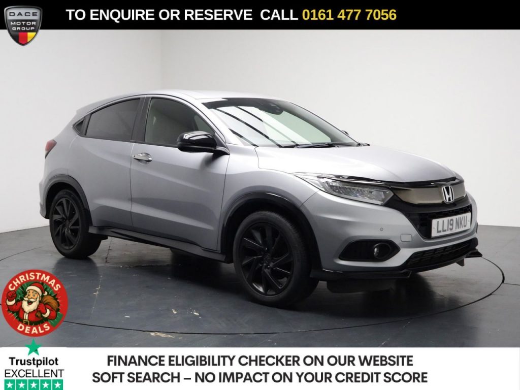 Used 2019 SILVER HONDA HR-V SUV 1.5 VTEC Turbo Sport SUV 5dr Petrol Manual Euro 6 (s/s) (182 ps) (reg. 2019-03-31) for sale in Stockport