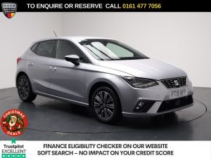 Used 2019 SILVER SEAT IBIZA Hatchback 1.0 TSI XCELLENCE Hatchback 5dr Petrol Manual Euro 6 (s/s) GPF (115 ps) (reg. 2019-04-30) for sale in Stockport