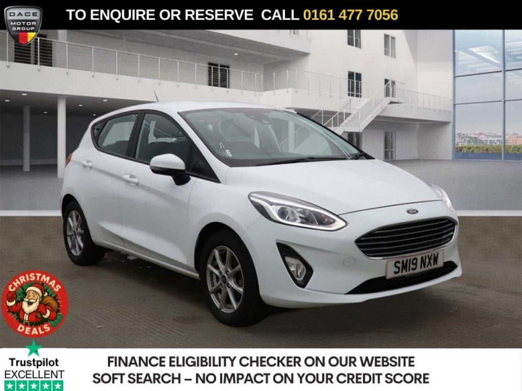 Used 2019 WHITE FORD FIESTA Hatchback 1.1 Ti-VCT Zetec Hatchback 5dr Petrol Manual Euro 6 (s/s) (85 ps) (reg. 2019-04-11) for sale in Stockport