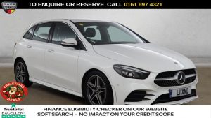 Used 2019 WHITE MERCEDES-BENZ B-CLASS MPV 2.0 B200d AMG Line (Premium) MPV 5dr Diesel 8G-DCT Euro 6 (s/s) (150 ps) (reg. 2019-03-29) for sale in Manchester