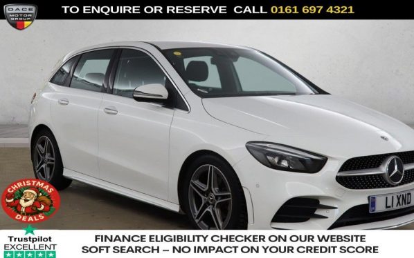 Used 2019 WHITE MERCEDES-BENZ B-CLASS MPV 2.0 B200d AMG Line (Premium) MPV 5dr Diesel 8G-DCT Euro 6 (s/s) (150 ps) (reg. 2019-03-29) for sale in Manchester