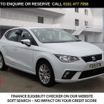 Used 2019 WHITE SEAT IBIZA Hatchback 1.0 MPI SE Technology Hatchback 5dr Petrol Manual Euro 6 (s/s) GPF (80 ps) (reg. 2019-03-29) for sale in Stockport