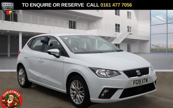 Used 2019 WHITE SEAT IBIZA Hatchback 1.0 MPI SE Technology Hatchback 5dr Petrol Manual Euro 6 (s/s) GPF (80 ps) (reg. 2019-03-29) for sale in Stockport