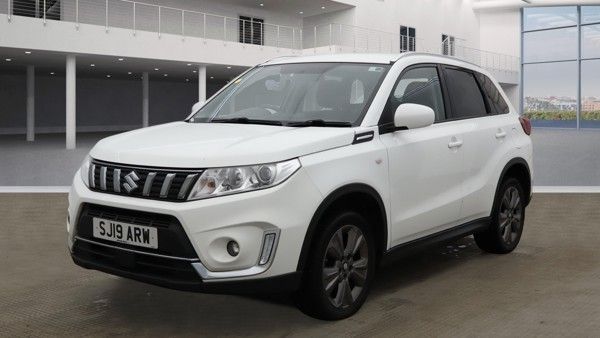 Used 2019 WHITE SUZUKI VITARA SUV 1.0 Boosterjet SZ-T SUV 5dr Petrol Manual Euro 6 (s/s) (111 ps) (reg. 2019-07-25) for sale in Manchester