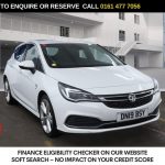 Used 2019 WHITE VAUXHALL ASTRA Hatchback 1.4i Turbo SRi VX Line Nav Hatchback 5dr Petrol Manual Euro 6 (150 ps) (reg. 2019-03-31) for sale in Stockport