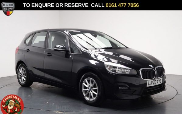 Used 2020 BLACK BMW 2 SERIES ACTIVE TOURER MPV 1.5 218i SE MPV 5dr Petrol DCT Euro 6 (s/s) (140 ps) (reg. 2020-09-30) for sale in Stockport