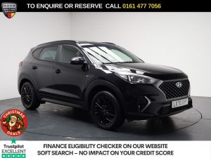 Used 2020 BLACK HYUNDAI TUCSON SUV 1.6 GDi N Line SUV 5dr Petrol Manual Euro 6 (s/s) (132 ps) (reg. 2020-09-20) for sale in Stockport