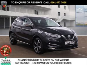 Used 2020 BLACK NISSAN QASHQAI SUV 1.3 DIG-T Tekna+ SUV 5dr Petrol Manual Euro 6 (s/s) (140 ps) (reg. 2020-08-31) for sale in Stockport